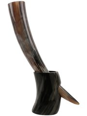 Real Viking Drinking Horn with Stand Cups Vessels
